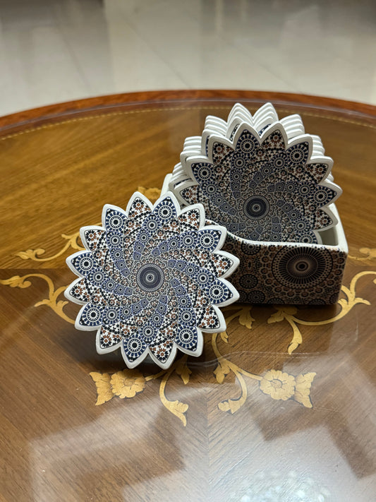 Set de 6 Sous-verres Zellige Marocain